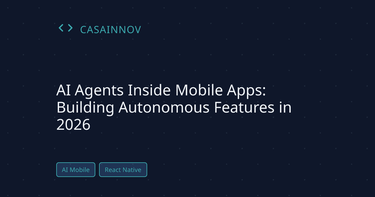 AI Agents Inside Mobile Apps