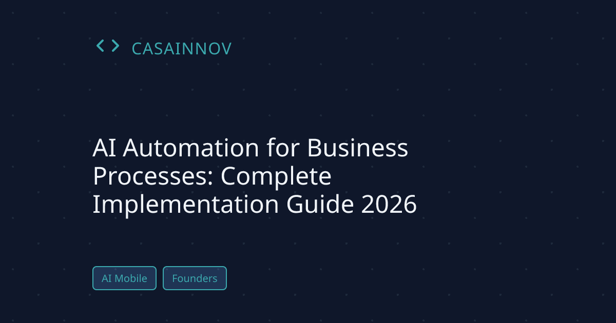 AI Automation for Business Processes