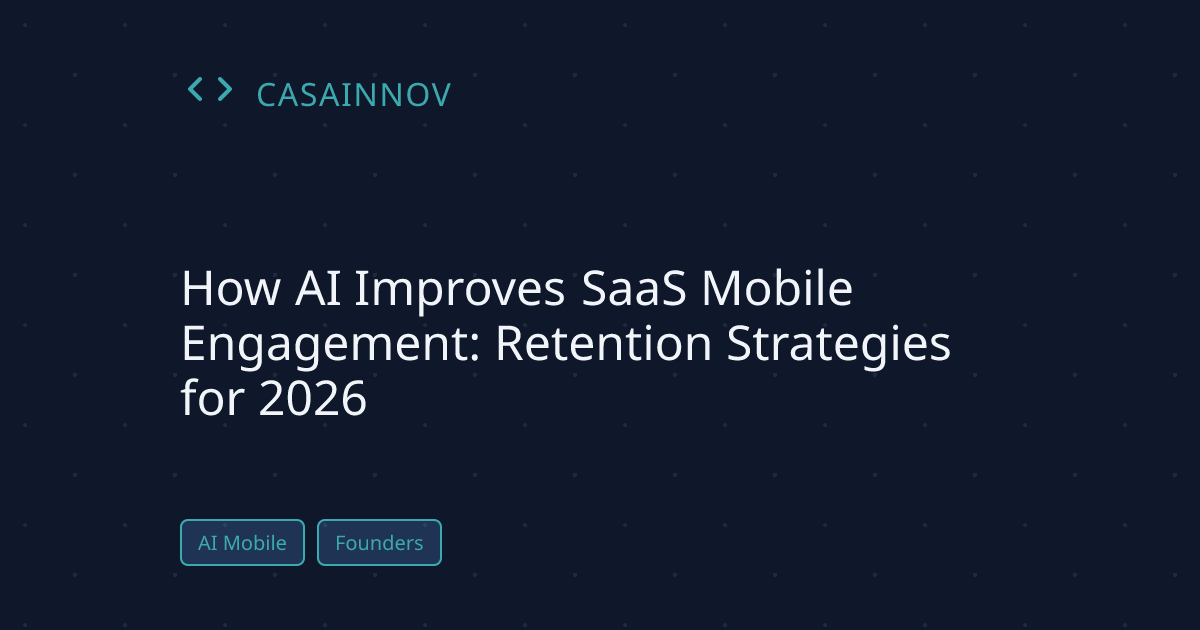 AI SaaS Mobile Engagement