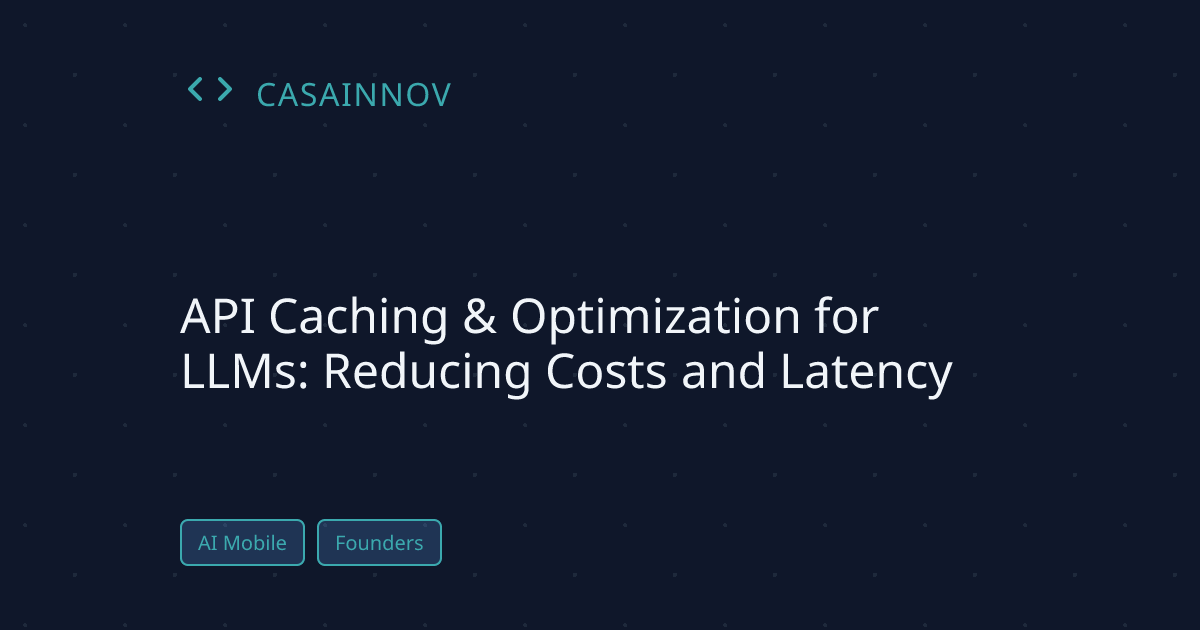 API Caching for LLMs