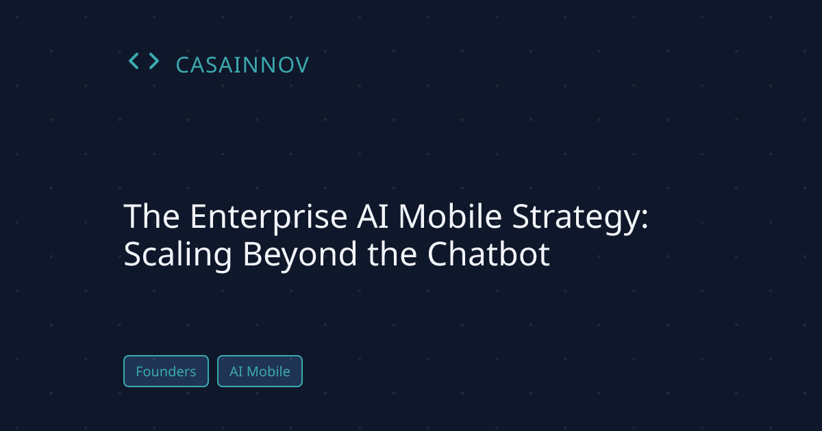 Enterprise AI Mobile Strategy