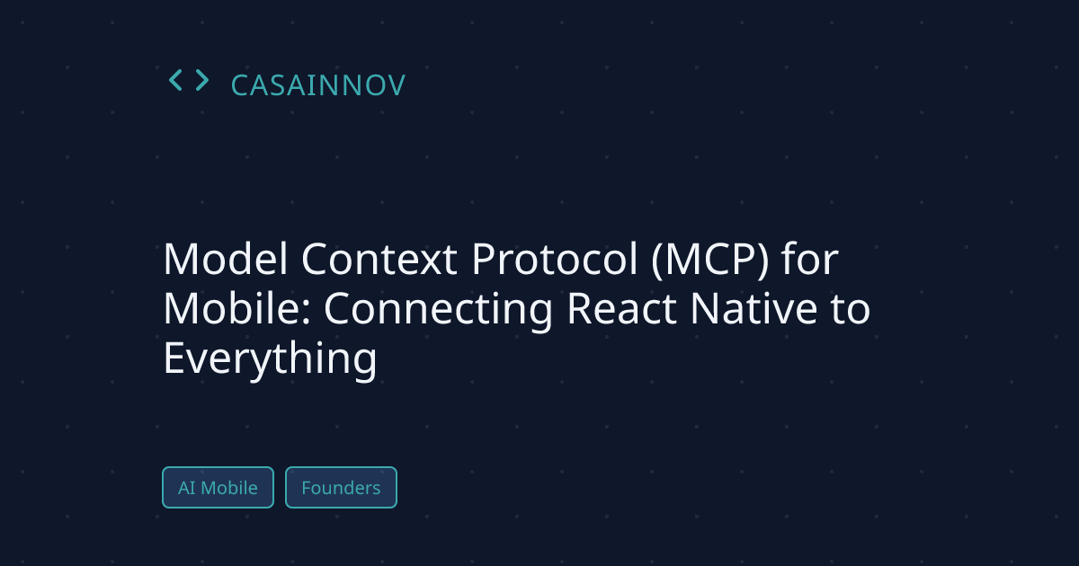 Model Context Protocol MCP Mobile Apps