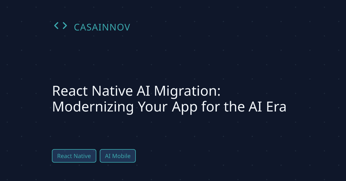 React Native AI Migration
