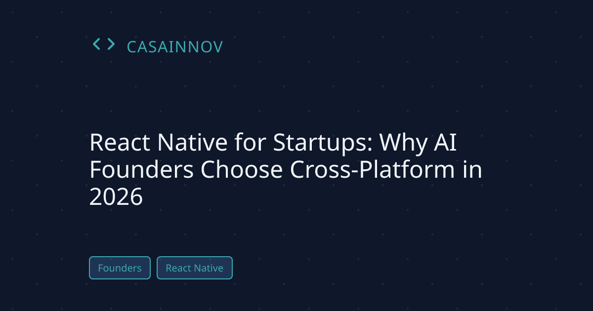 React Native for AI Startups